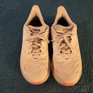 Hoka Arahi 6 Plein Air/Blue Fog Women's size 8 Pre Owned Condition